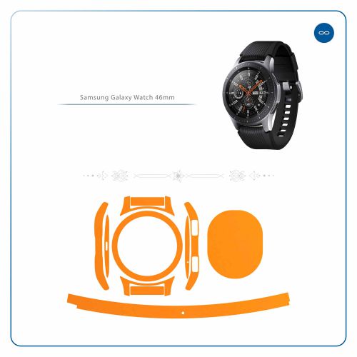Samsung_Galaxy Watch 46mm_Matte_Orange_2